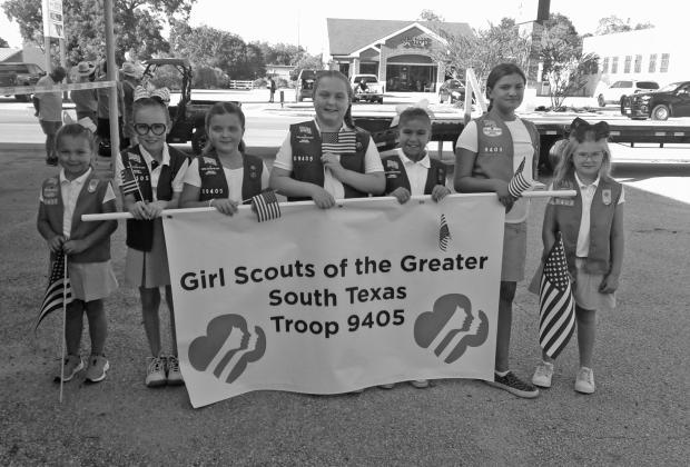 During last week’s 2023 Western Day celebration, Girl Scout Troop 9405 helped kick off the event by leading the children’s parade.