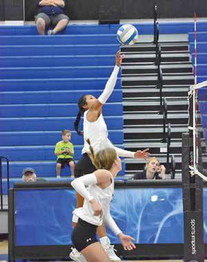 ‘23 volleyball squad starts season with tournament action