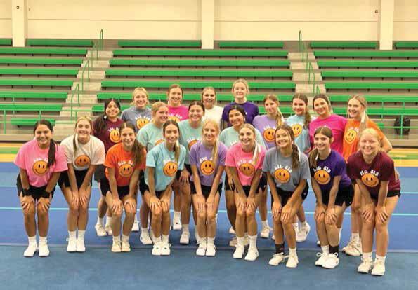 2023 Cuero High School junior varsity and varsity squads competed in a recent UCA summer camp.