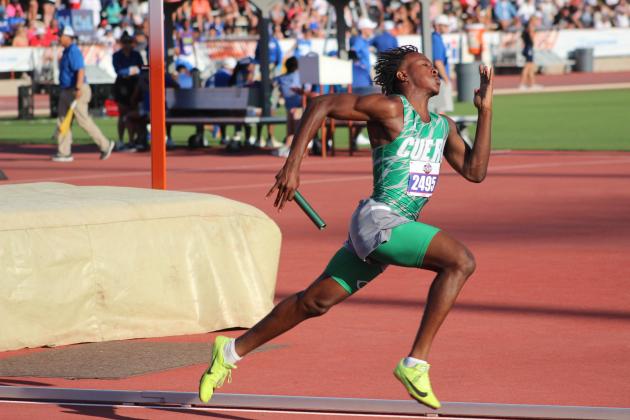 Gobblers double up on bronze metal at State track meet