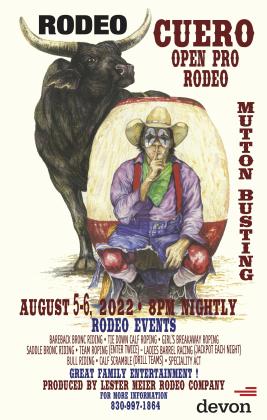Lester Meier Rodeo Company 2022 Cuero Open Pro Rodeo