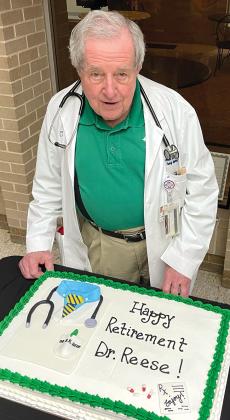 Dr. Reese celebrated his 60 year medical career on Dec. 2 with colleagues, friends and community members.