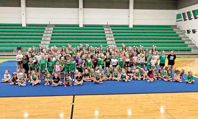 CHS Cheerleaders hosted Mini Cheer Camp Saturday, September 23rd with over 100 girls participating. They were taught Gobbler cheers, stunting, jumps, a dance, and participated in a dance party with Toby. These young ladies will perform at the October 6th home football game.