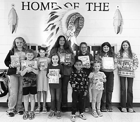 This year Westhoff School participated in the Marine Toys for Tots Foundation Literacy Program. This is an opportunity for Title 1-funded schools nationwide to receive free books that can be given directly to students or used in school libraries and classrooms. In 2022 the program delivered over 800,000 books and this year they hope to distribute up to one million. CONTRIBUTED PHOTO