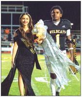 Senior Homecoming Queen Nominee Gabrielle Romans escorted by Aydan Joe. CONTRIBUTED PHOTO