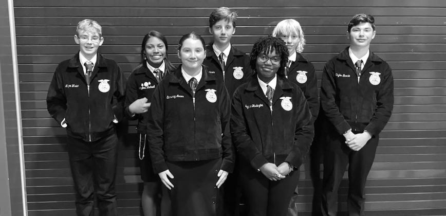 Nordheim FFA members attend Area Leadership Contest. CONTRIBUTED PHOTO