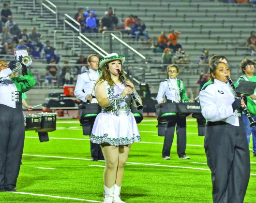 The amazing Gobbler Marching Band entertained the crowd during halftime. Photos taken by: Sonya Timpone