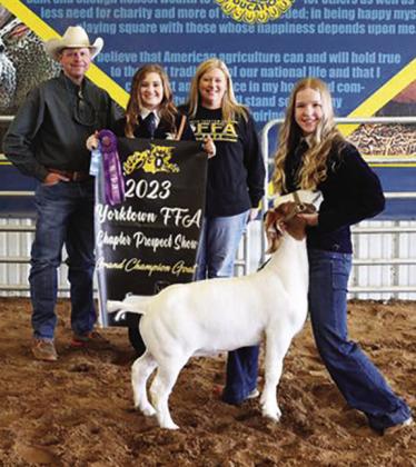 Grand Champion Goat Grand Champion Goat, Sydnie Krueger, sold for $5,100.