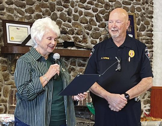 Lewis honored with surprise retirement party