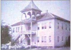 The Daule School was a beautiful two-storied structure. Contributed Photo