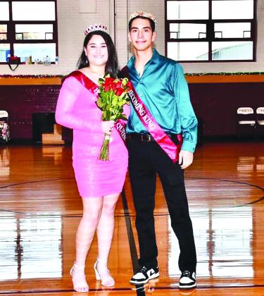 Homecoming Queen and King: Kyndil Villarreal and Tristan Infante. CONTRIBUTED PHOTO