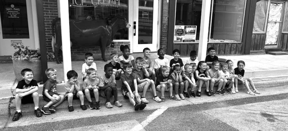 Last week, students from Vysehrad ISD came to Cuero for a field trip, specifically to visit our famous ice cream parlor, The Green Cow. As you can see, fun was had by all.